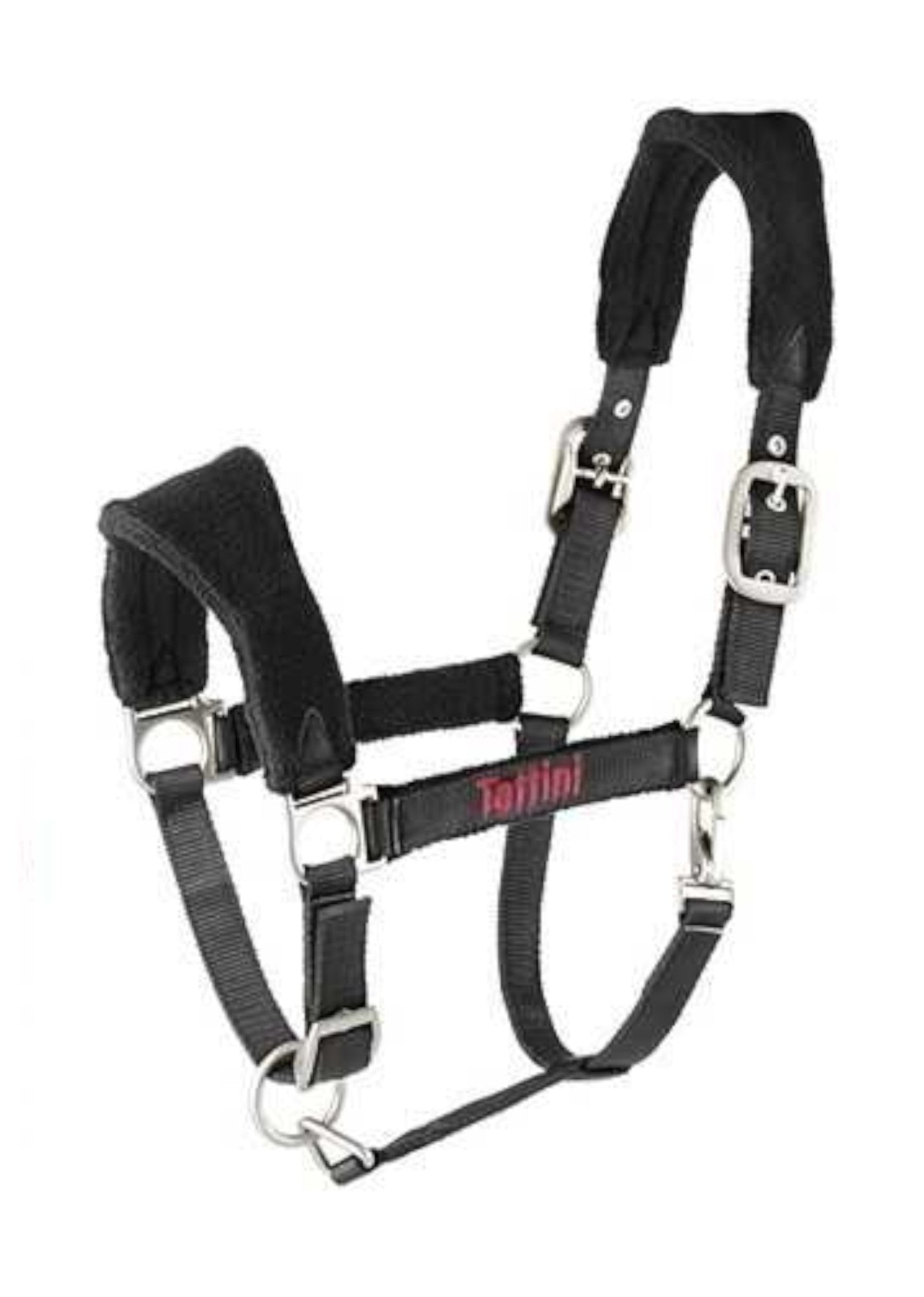 Cabezada de Cuadra Tattini Con Polar - Negro