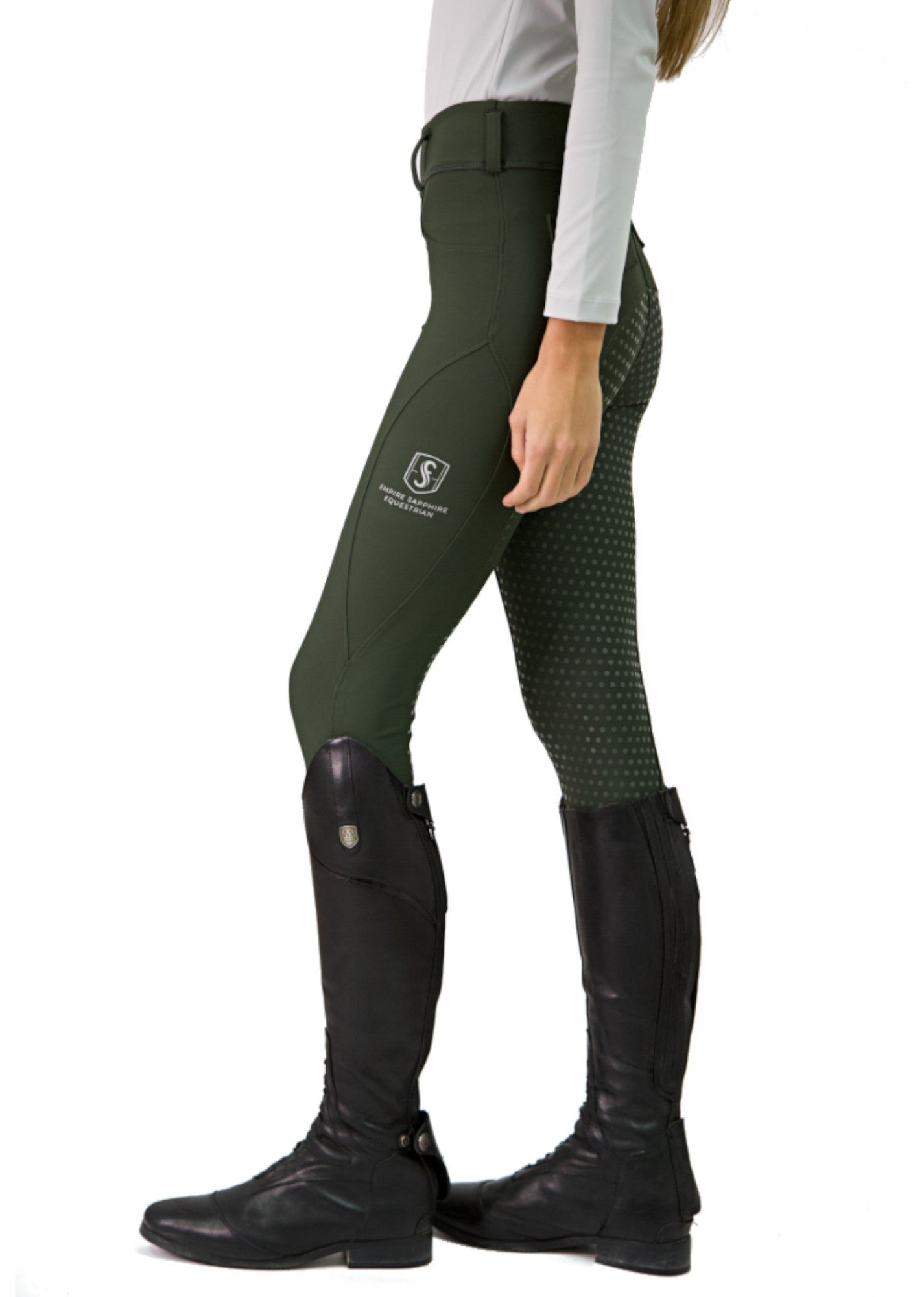 Legging equitación Full Seat ELITé - Verde