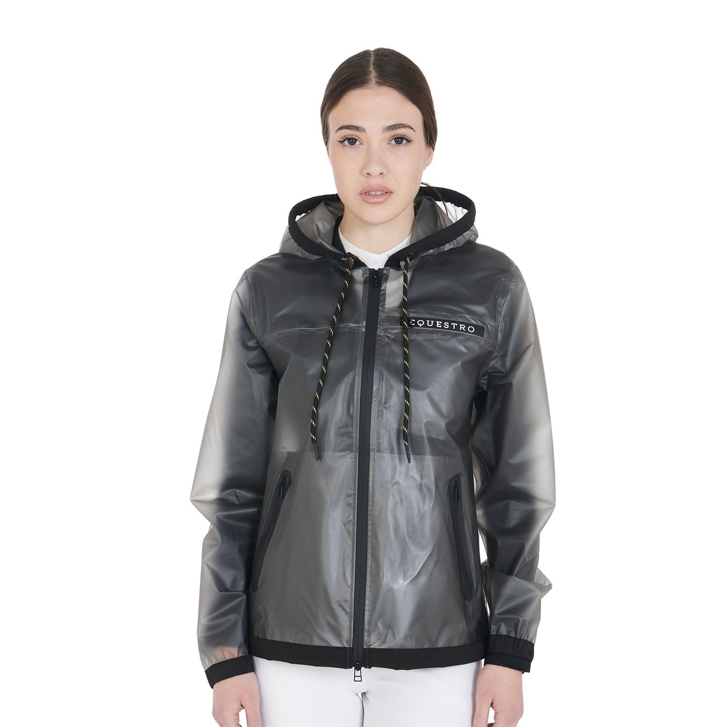 Impermeable Técnico Transparente Gris
