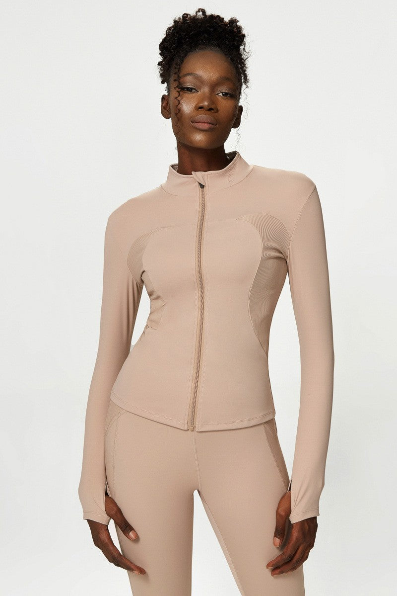 Fit Slim Camel Jacket