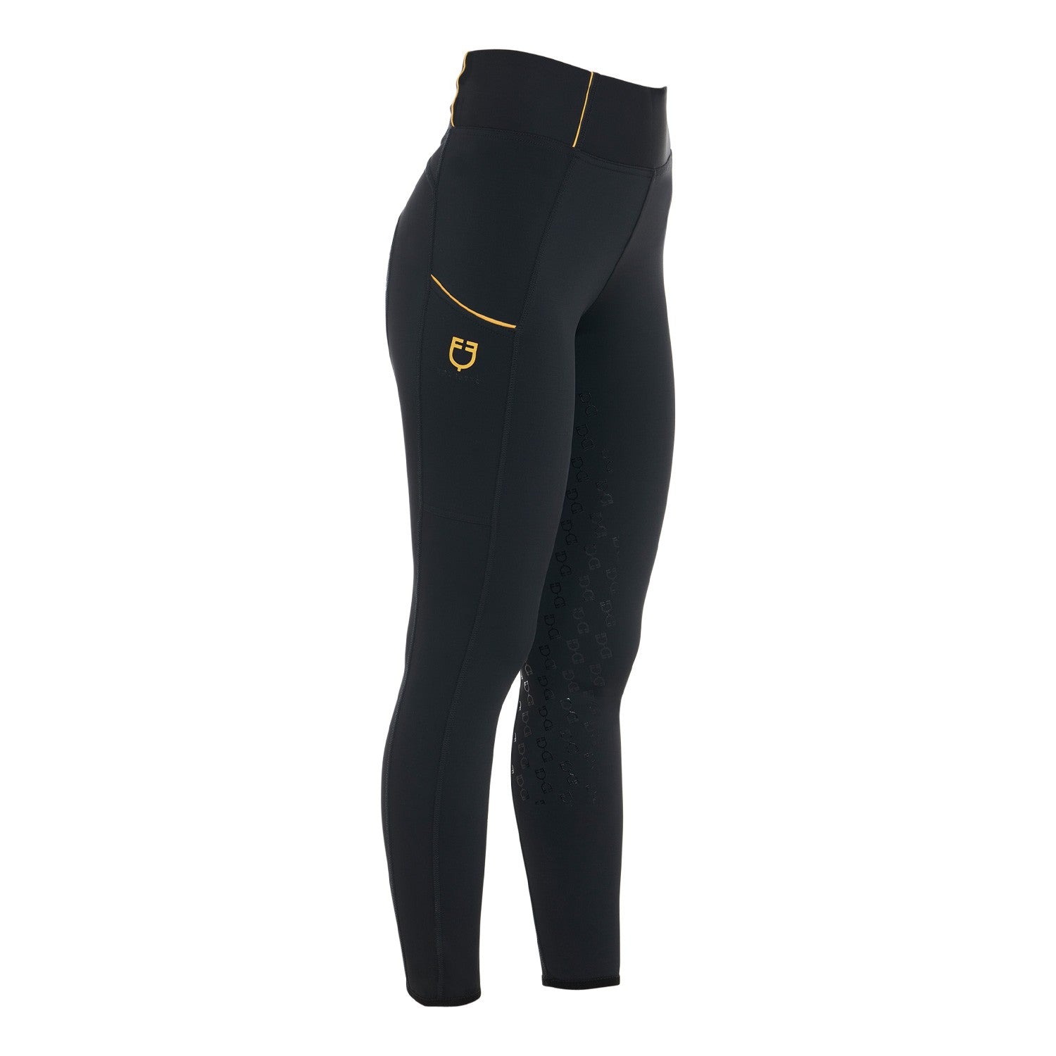 Leggings ajustados y ligeros para mujer - Negro