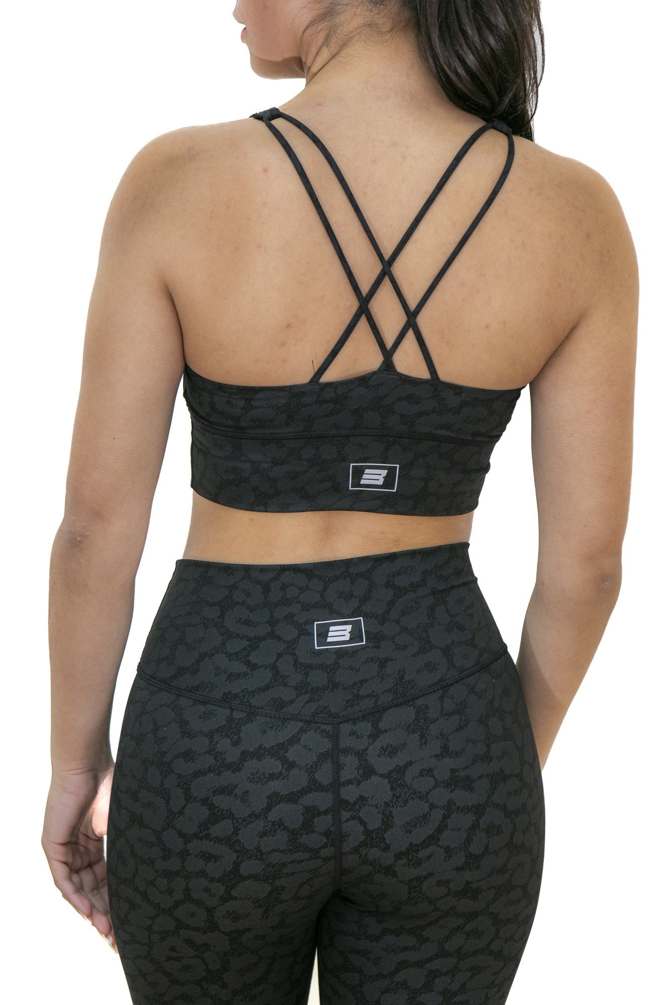 New Black Leopard Top