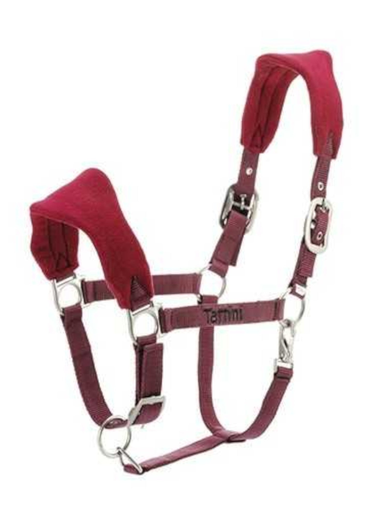 Cabezada de Cuadra Tattini Con Polar - Rojo