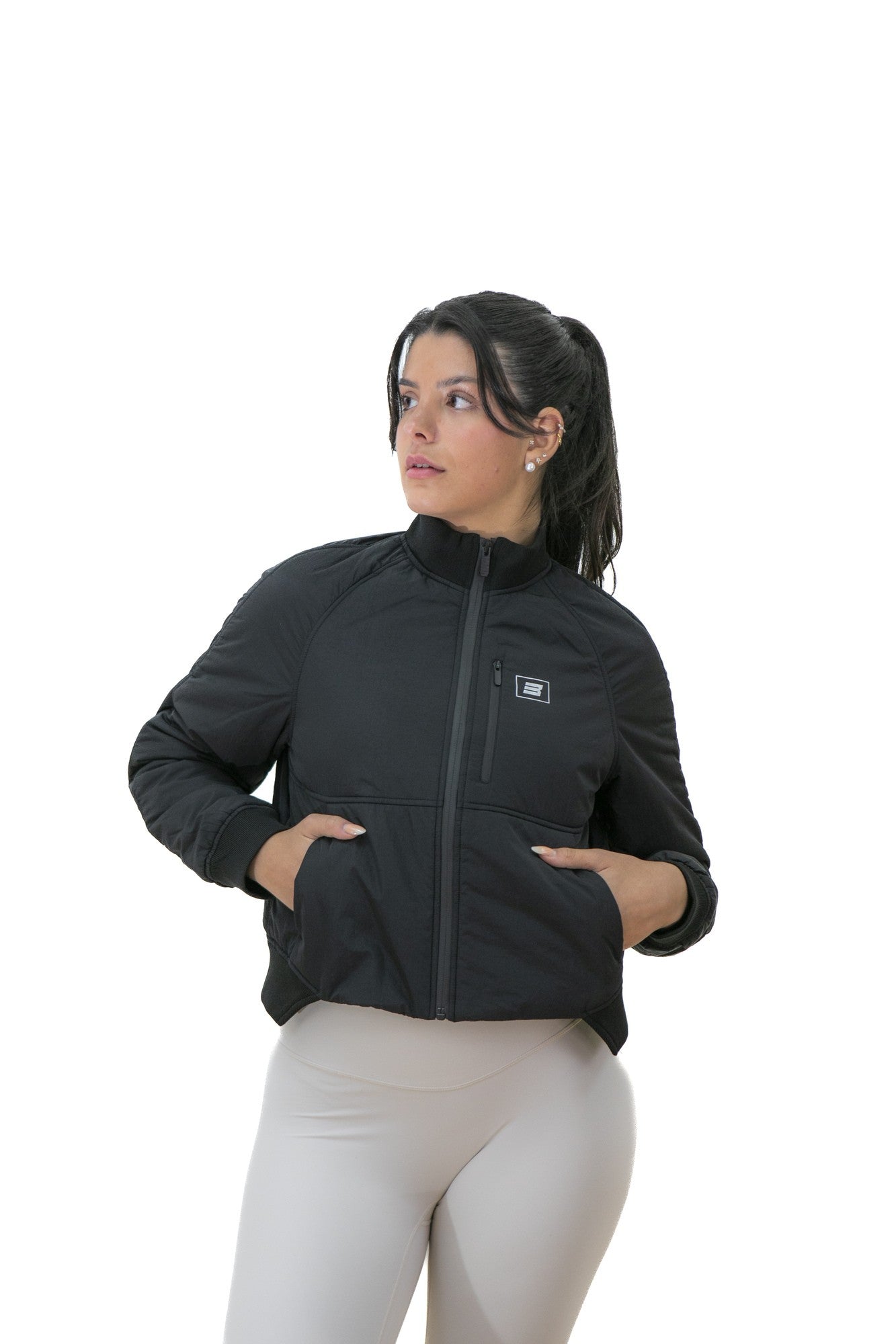 Windy Black Jacket