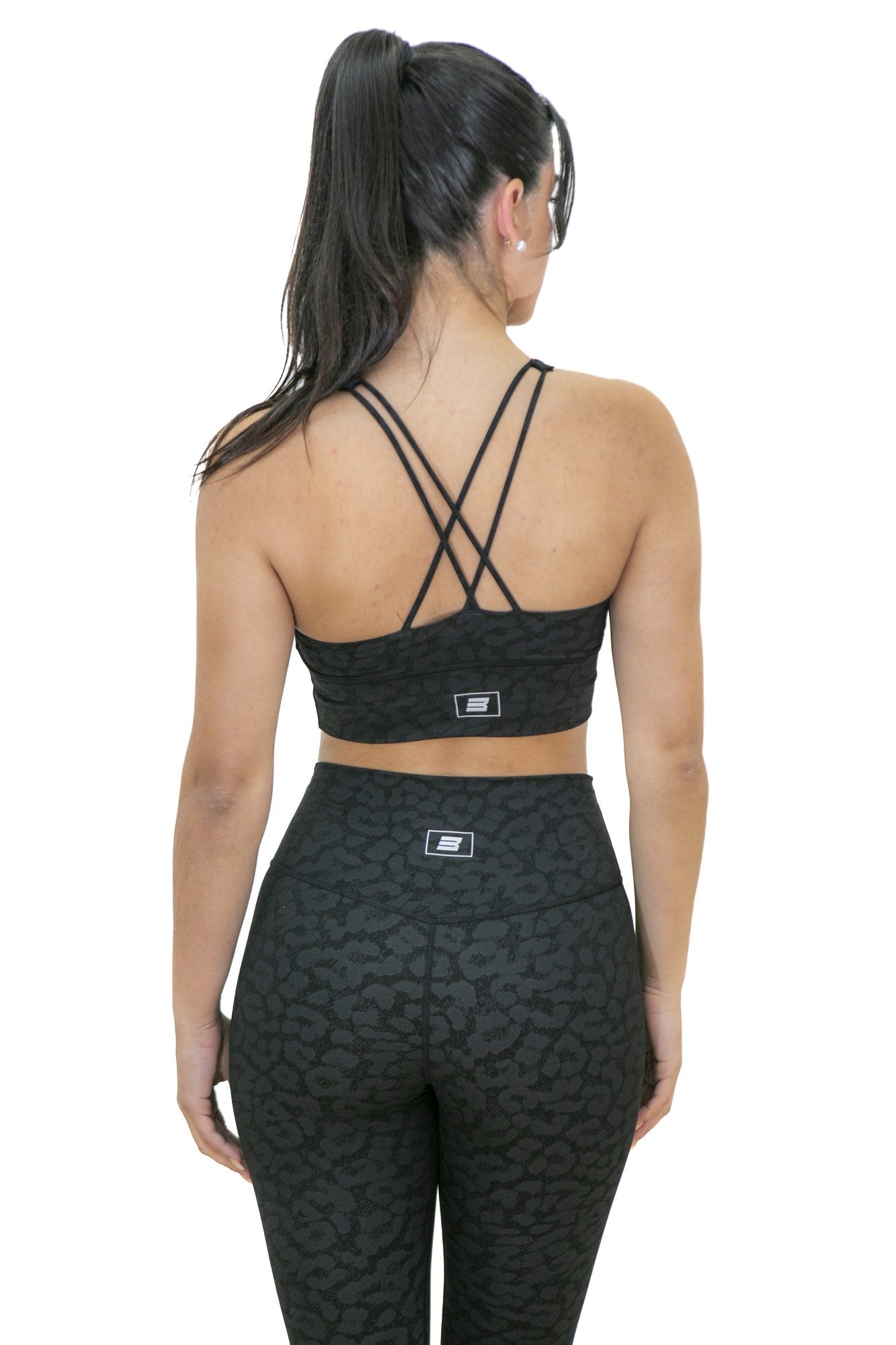 New Black Leopard Top