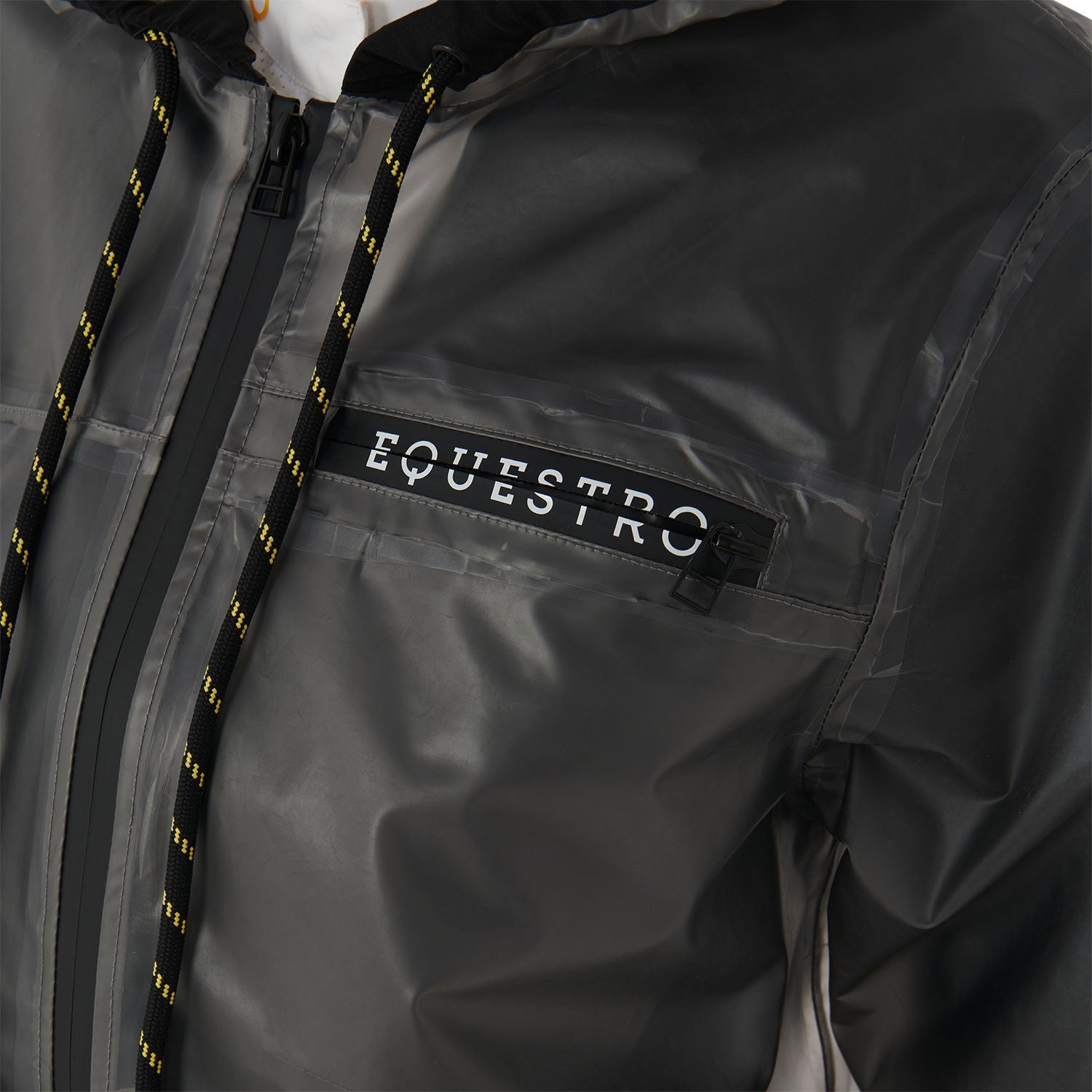 Impermeable Técnico Transparente Gris