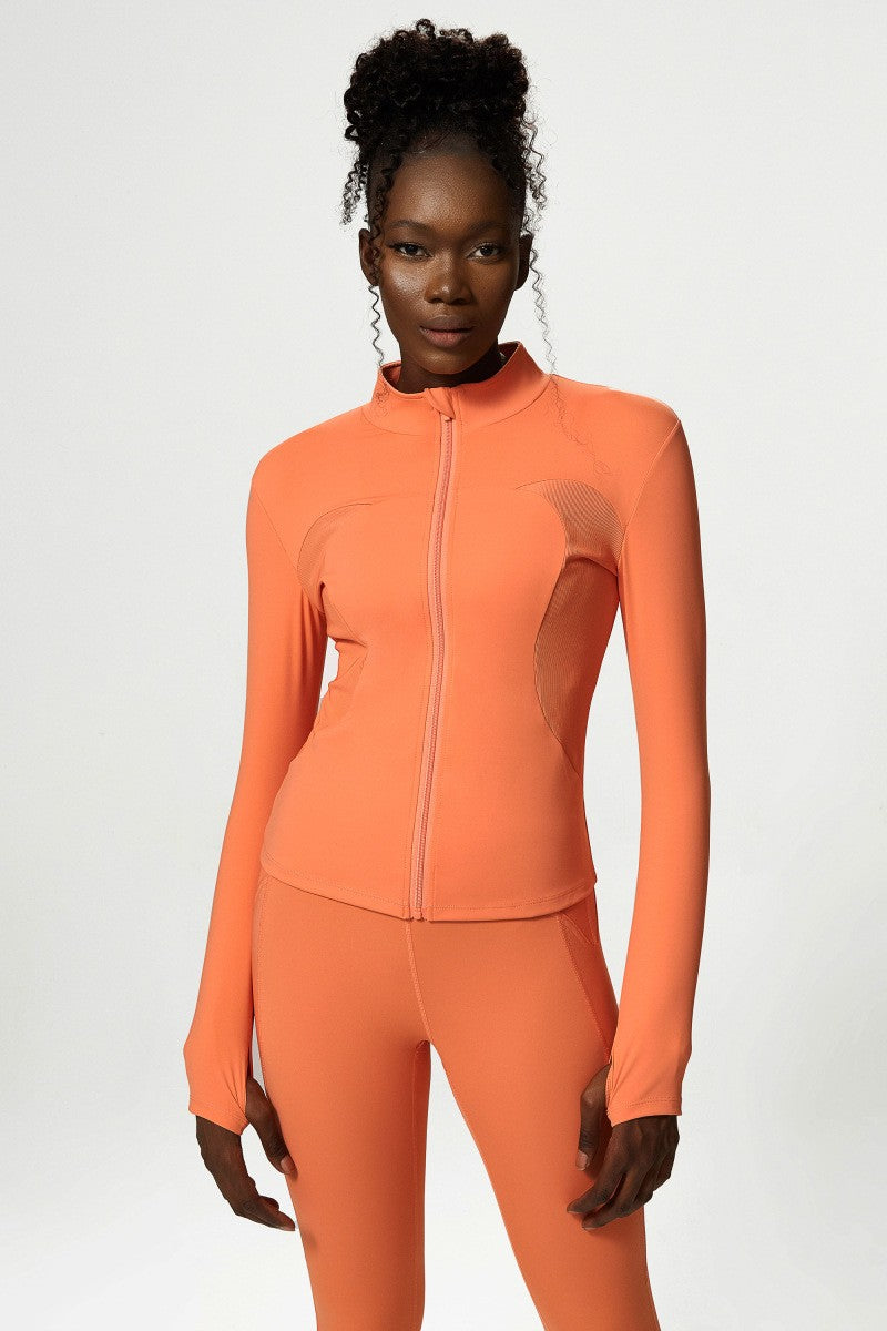 Fit Slim Orange Jacket