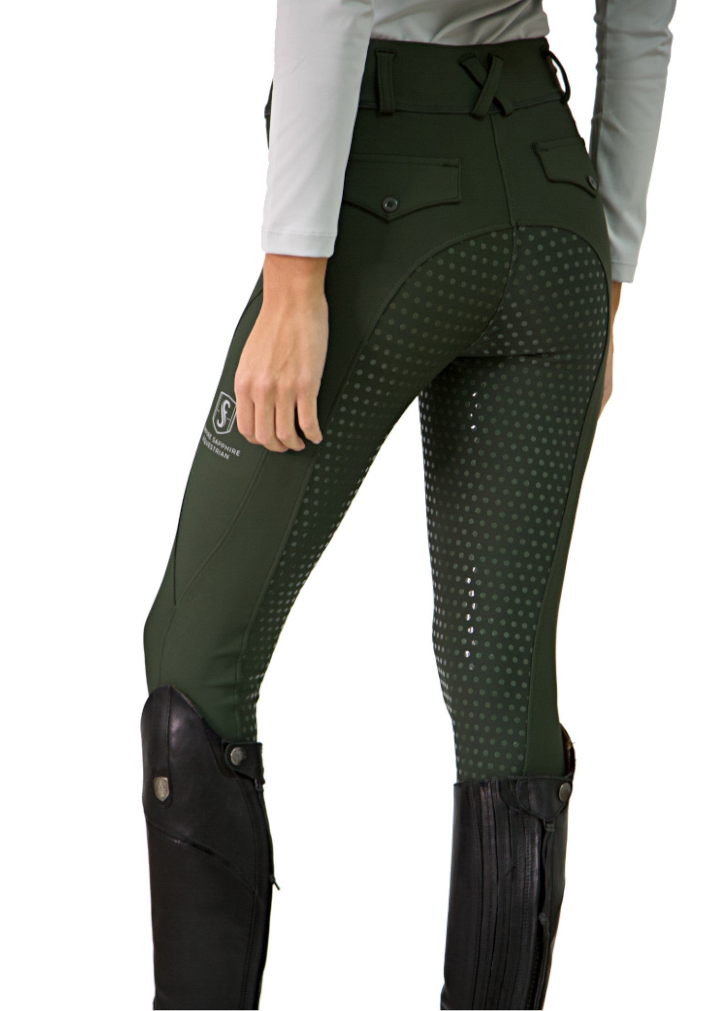 Legging equitación Full Seat ELITé - Verde