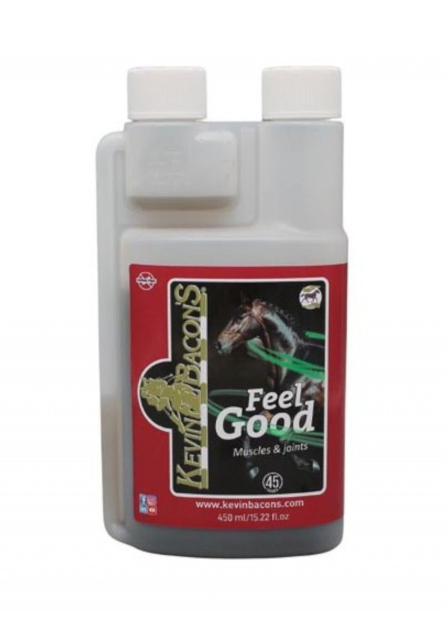Kevin Bacon’s Feel Good – Suplemento para músculos y articulaciones de caballos