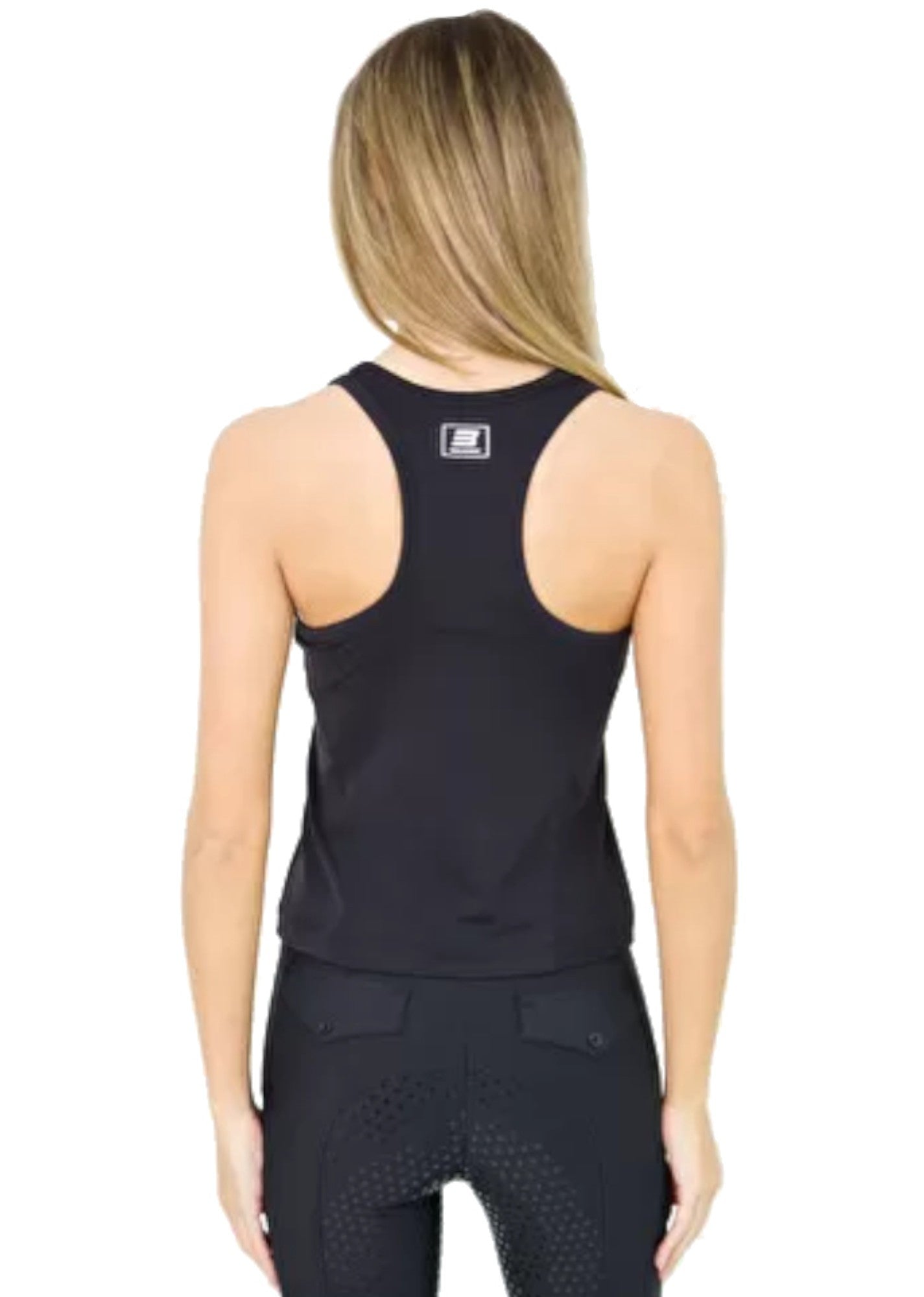 Camiseta básica sin mangas - Negro