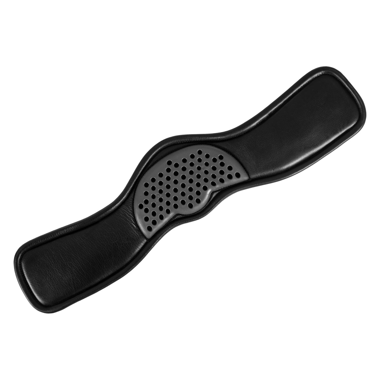 Cincha de Doma Anatómica de Cuero - Negro