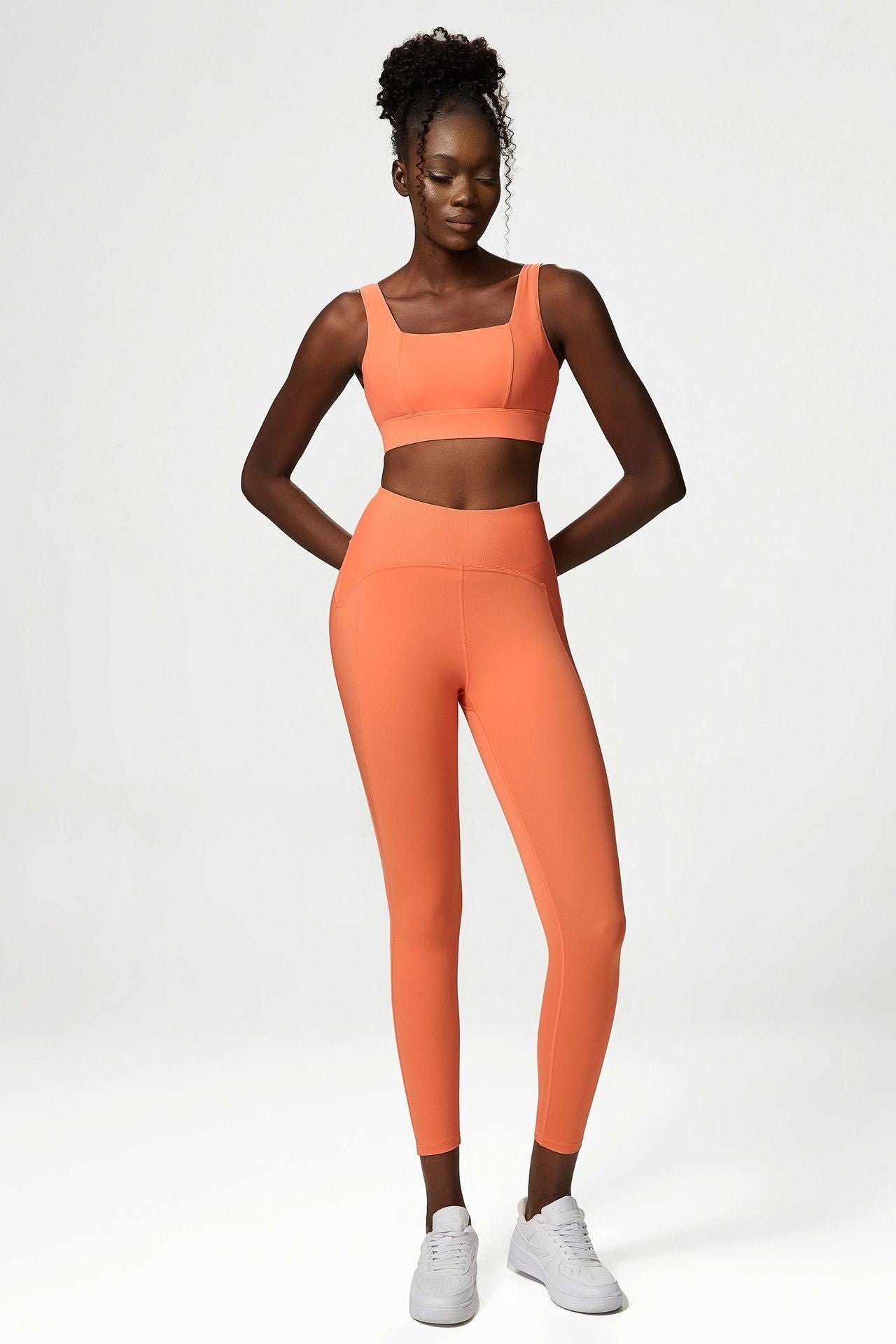 Contrast Fit Slim Orange Set