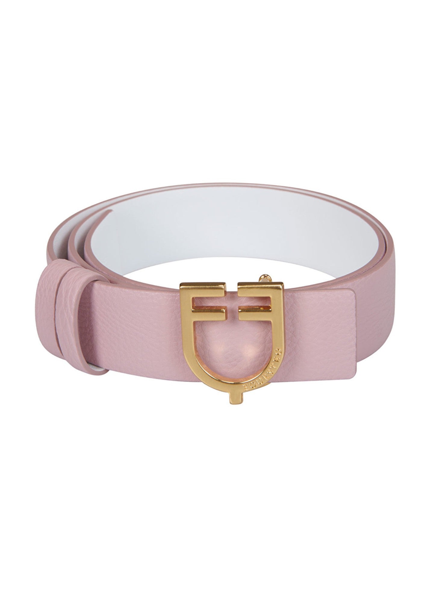 Cinturón REVERSIBLE Equestro - Blanco Rosa