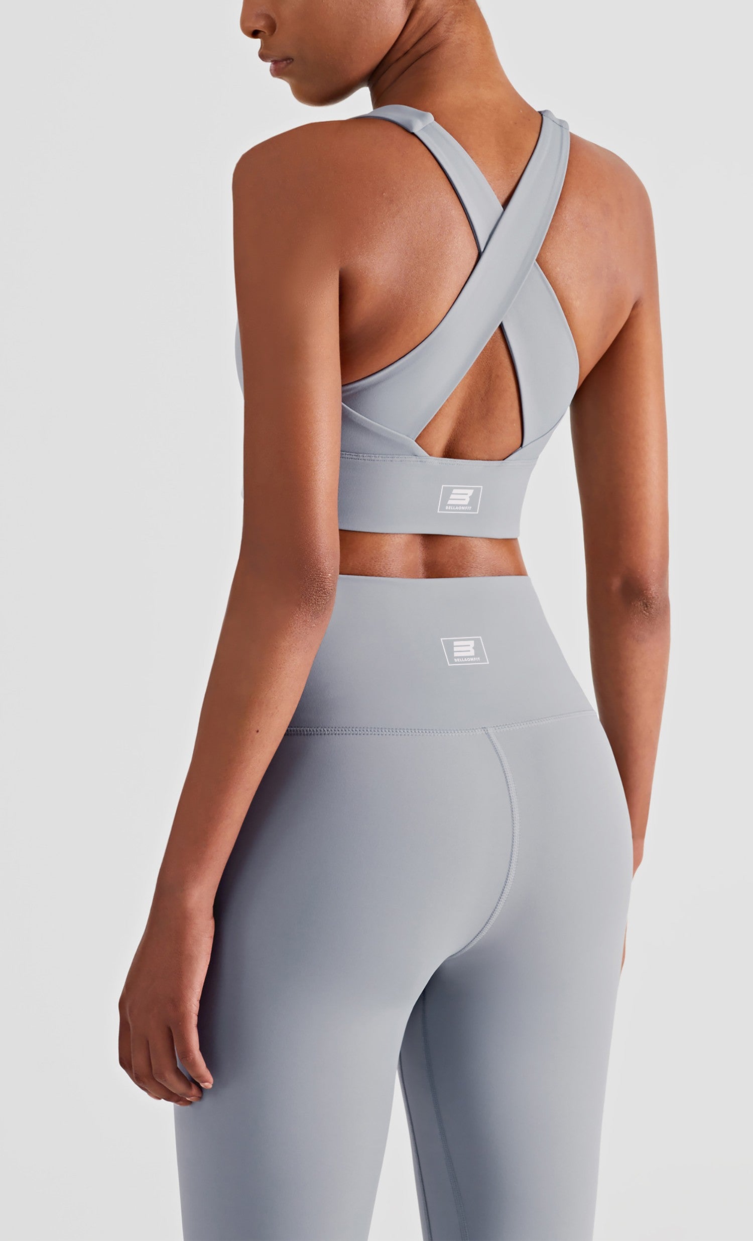 Cross Grey Legging