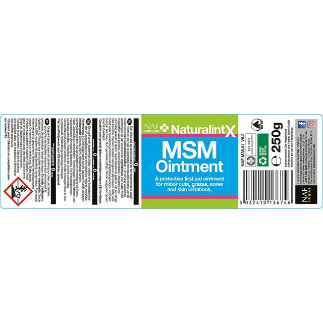 MSM Ointment NAF 250 gr