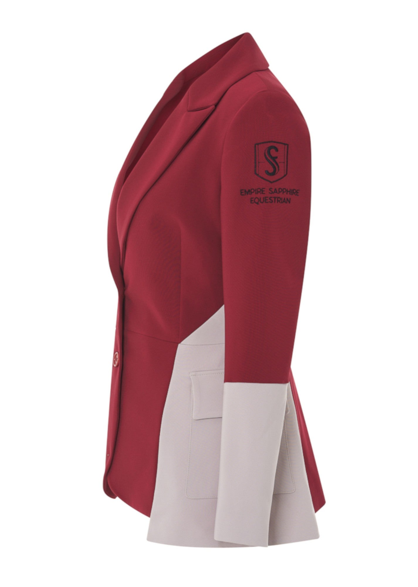 Chaqueta de Concurso CLASSIC - Granate Tierra