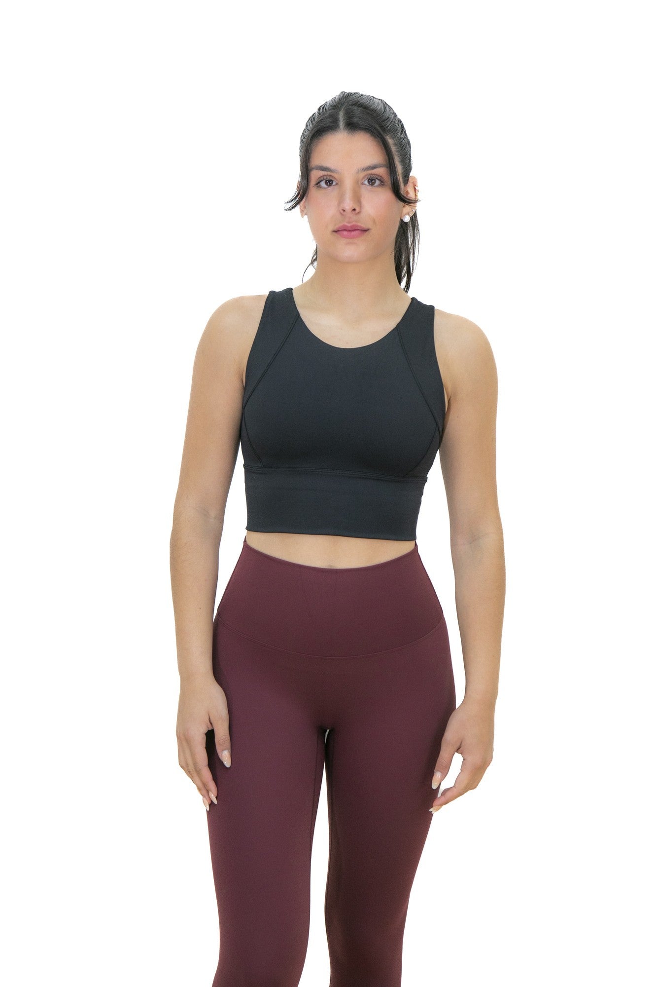 Basic Burgundy Legging